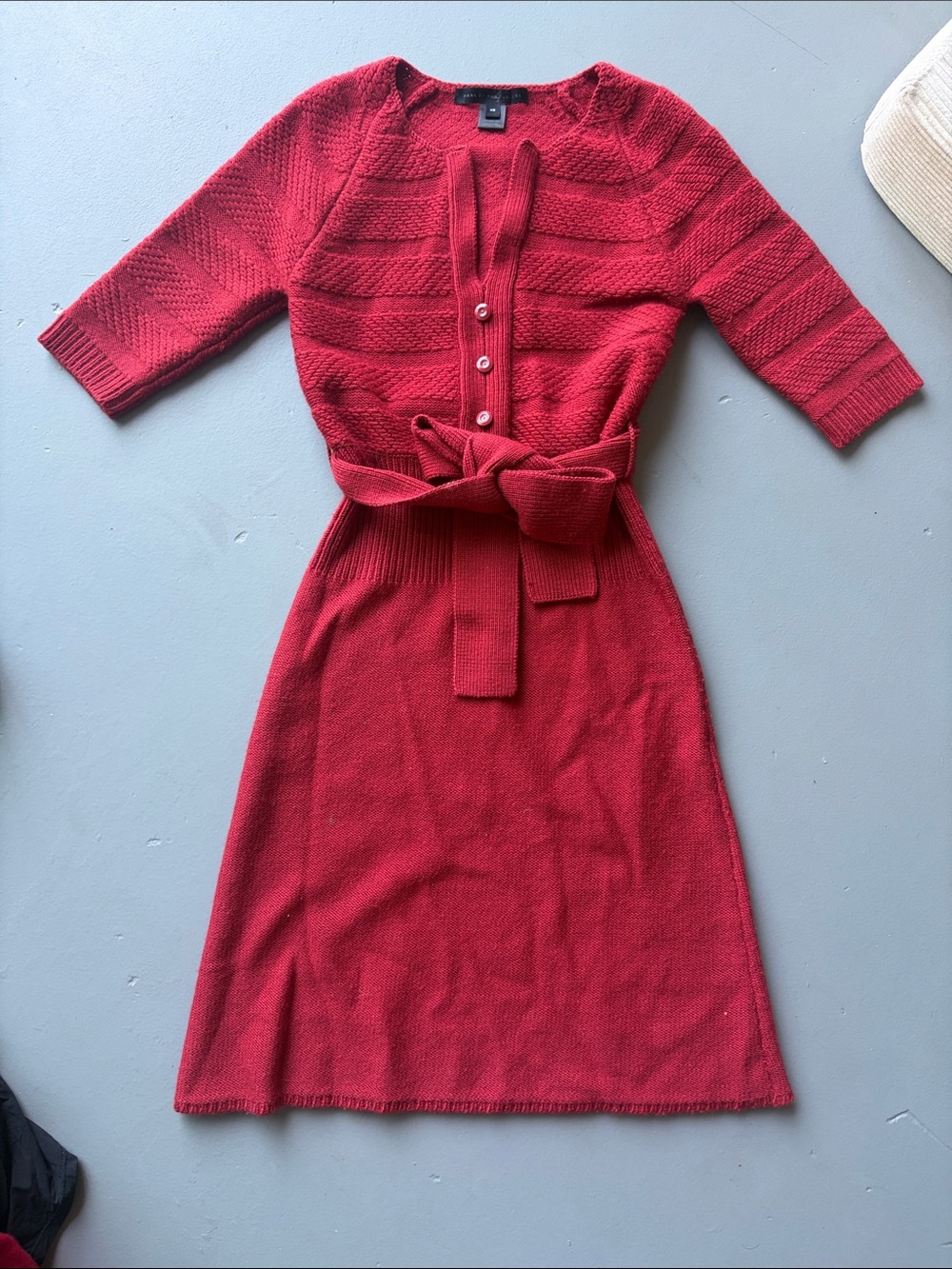 Marc by Marc Jacob’s Red Wool Dress